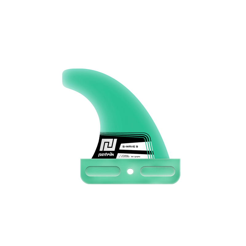 Patrik S-Wave Finne Slot Box — Sideshore wavefinne med presisjonssvinger