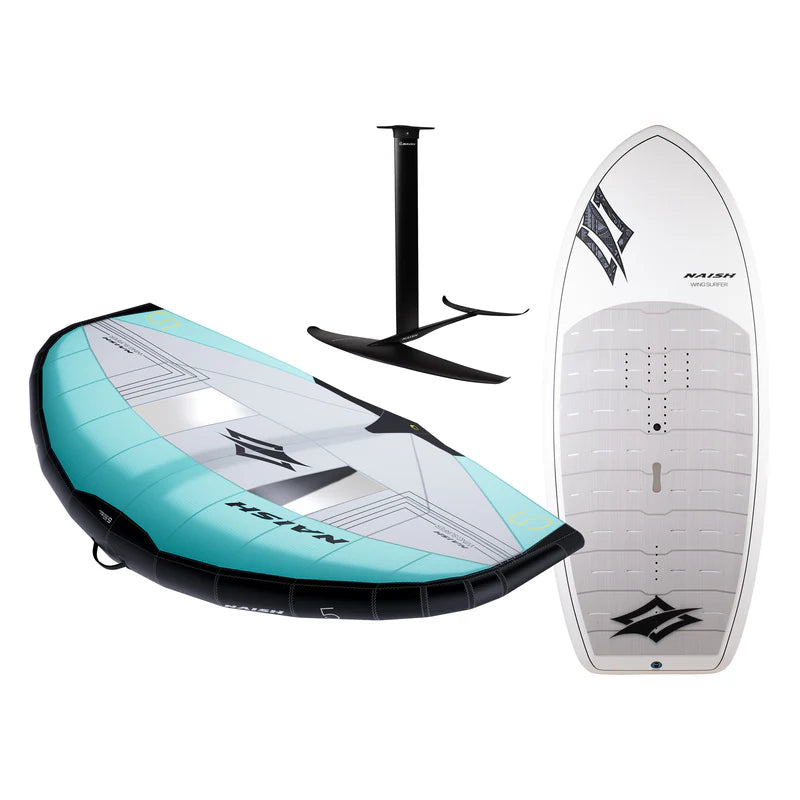 NAISH WINGSURFER PAKKE 2026 ++ | Komplett Wingfoil Startpakke m/Bom