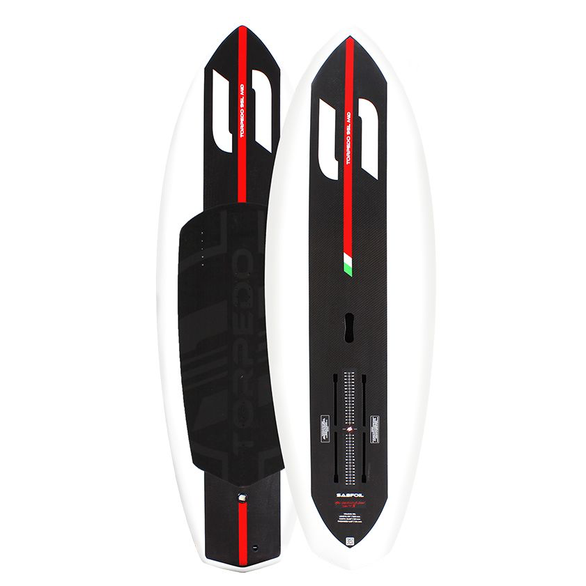 SABFOIL Torpedo 95L Mid Length Foilboard | Inkl boardbag og stropper