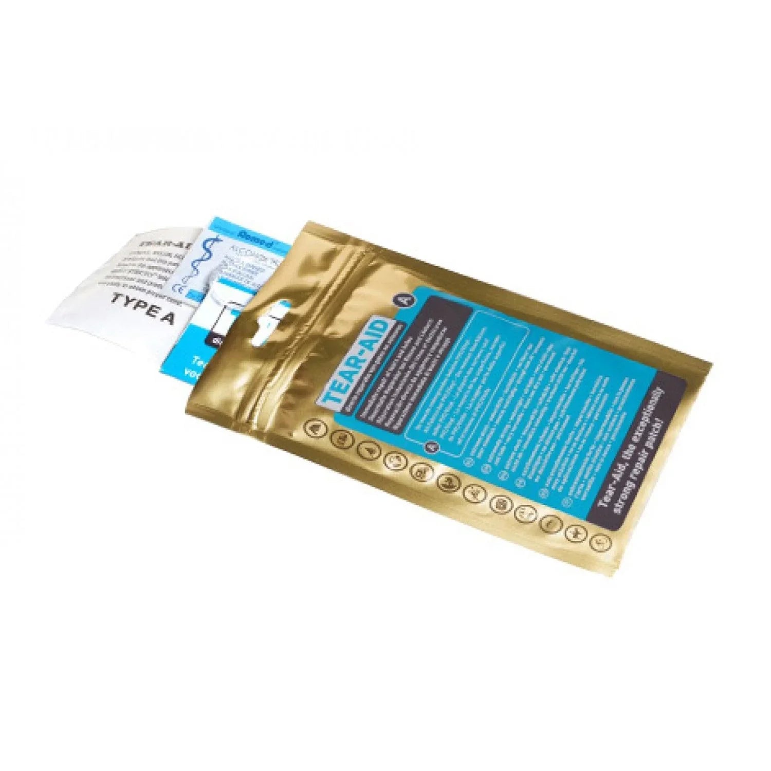 Tear - Aid Reparasjonslapp Type A – Permanent Fiks for Rifter, Hull og Blærer (Kite & Wingfoil) - Surf1