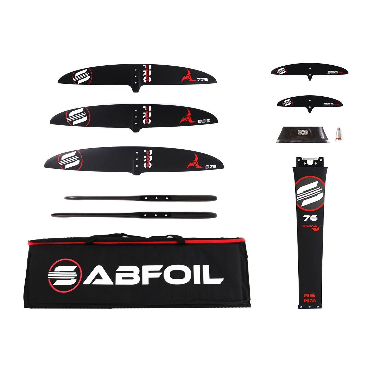 Sabfoil Razor Pro Surf Bundle / Mast 76 Piuma