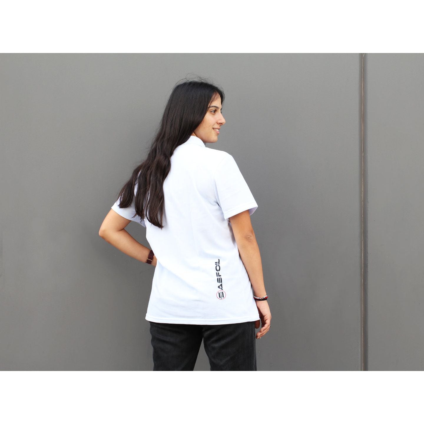 White Sabfoil Polo - size XXL