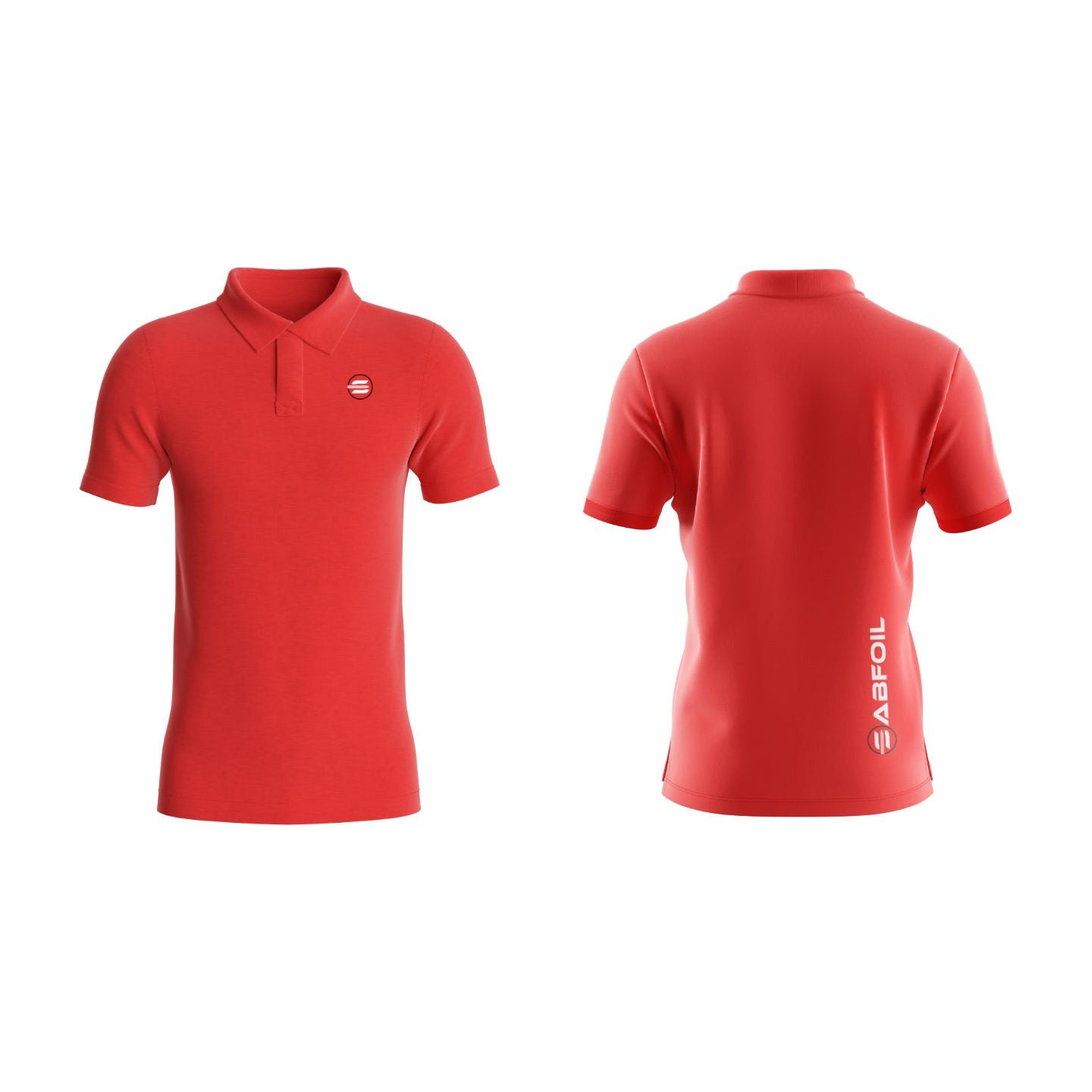 Red Sabfoil Polo - size M