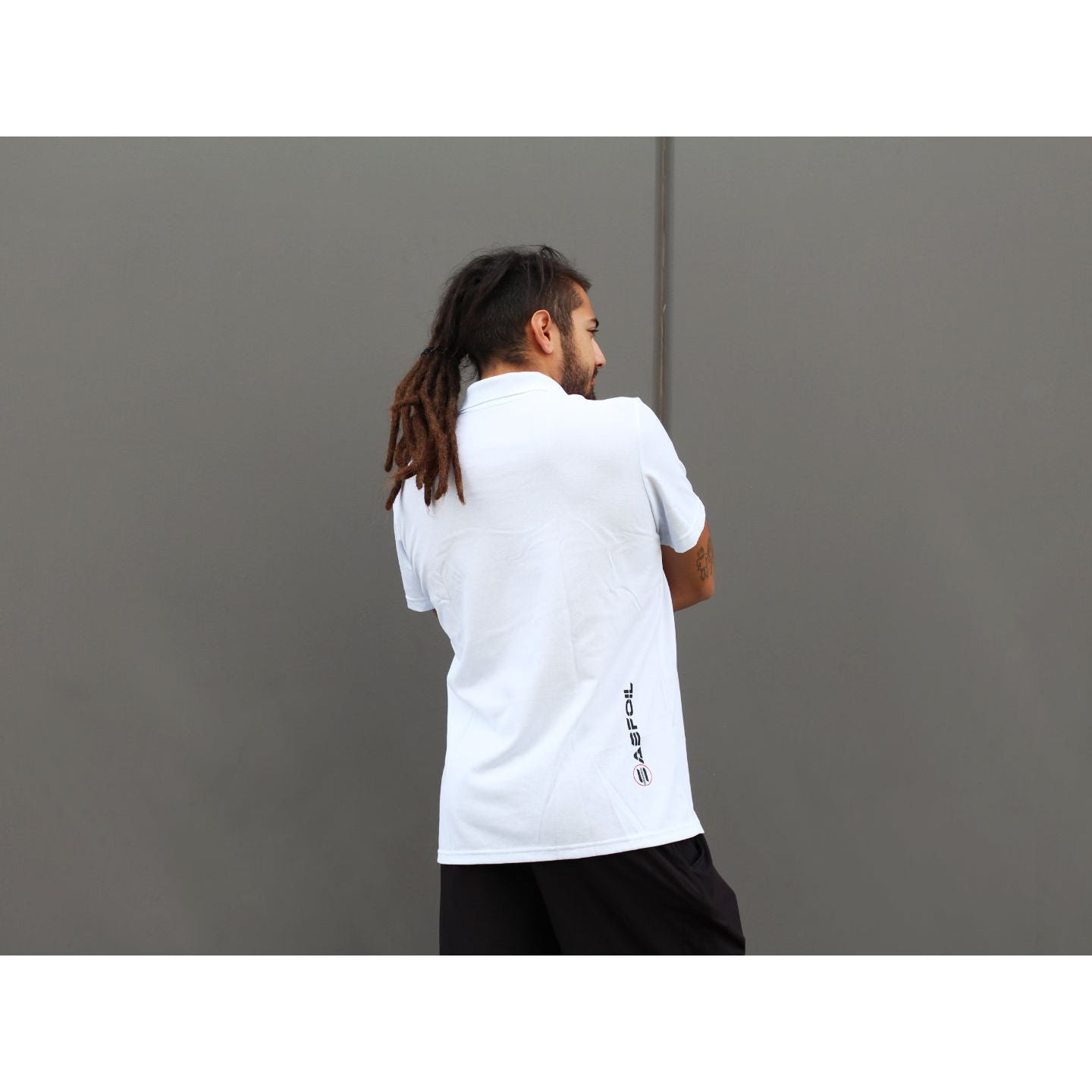 White Sabfoil Polo - size XXXL