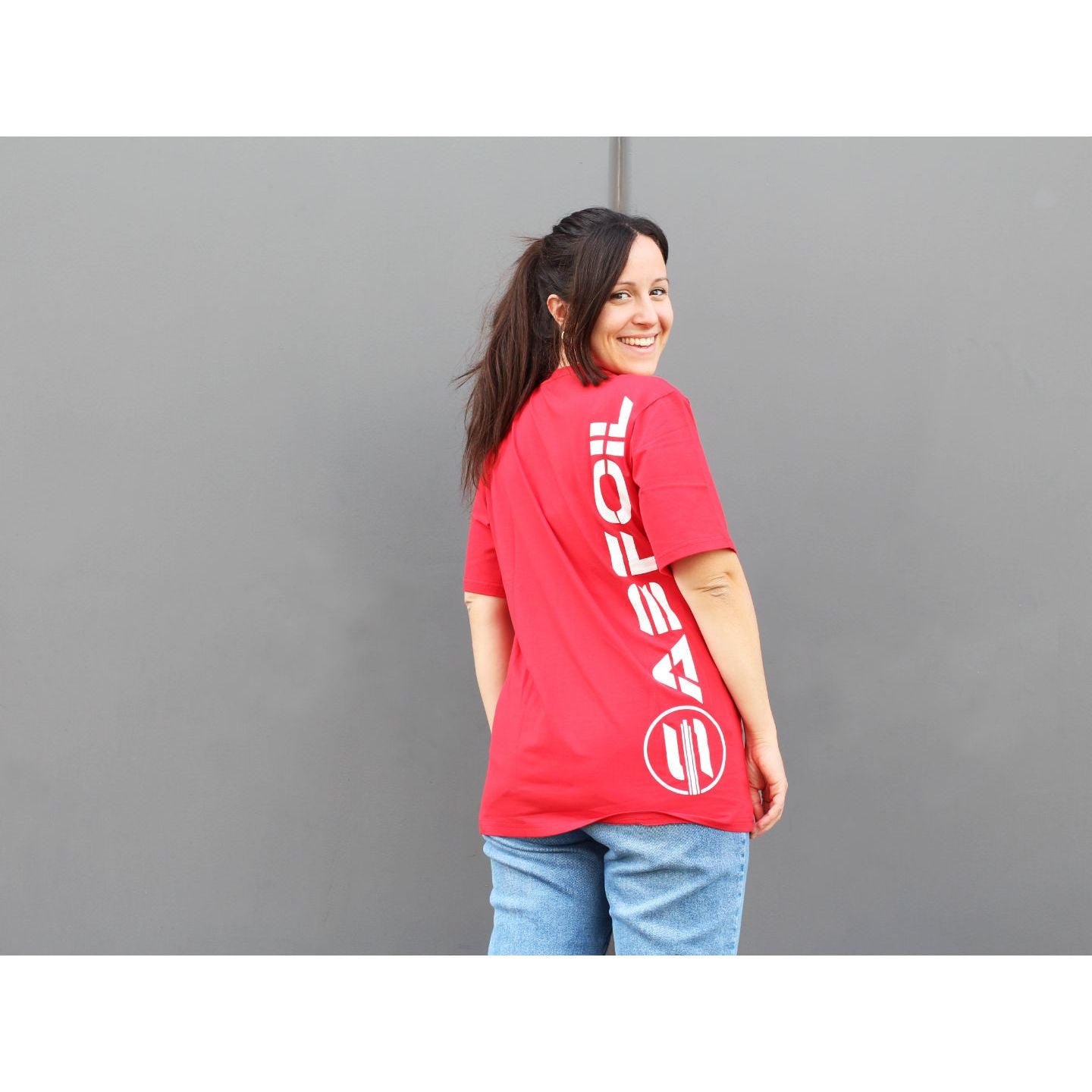 Red Sabfoil T-shirt - size M