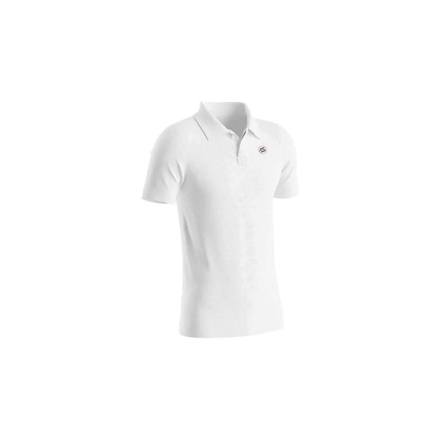 White Sabfoil Polo - size M